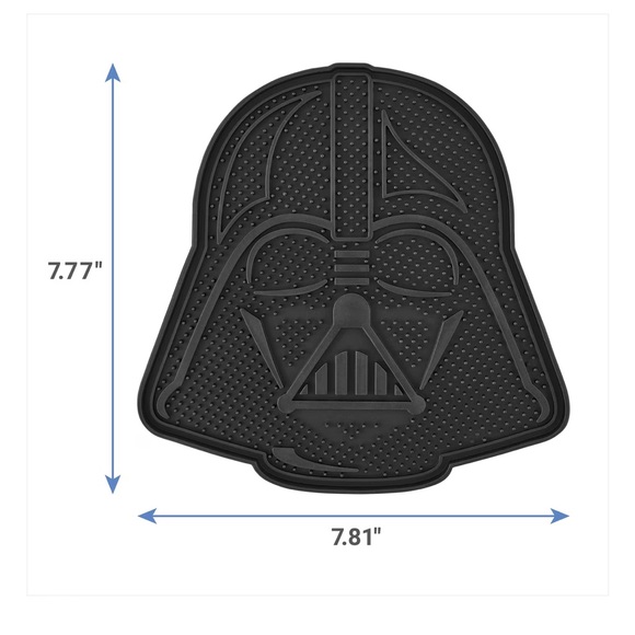 NWT STAR WARS DARTH VADER Silicone Dog & Cat Lick Mat, Black - Picture 2 of 4